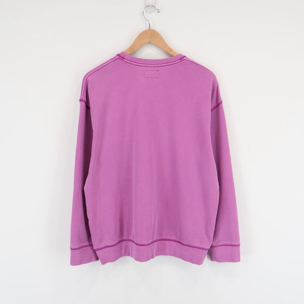 NWOT American Giant Women's Relaxed French Terry Crew Cattleya Orchid Medium - Picture 5 of 9